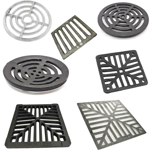 Round square cast iron - square,
