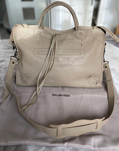 Balenciaga perforated city - city, bag