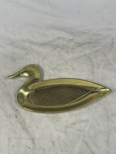 Brass Duck Plate Trinket Dish