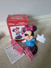 Boxed Disney Minnie Mouse phone holder  Lazerbuilt Mybelle 106 Hand Set Unused 