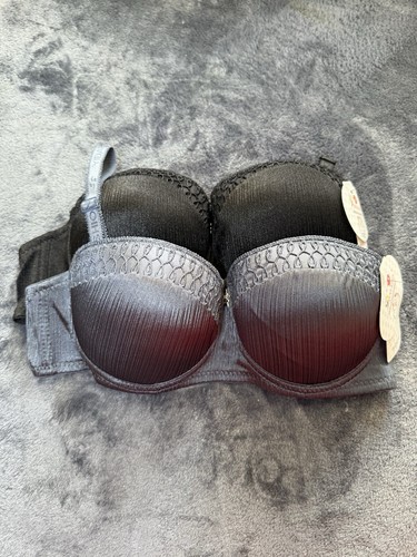 2pcs women push bra - push, up