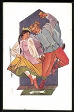 Artist postcard Zofia