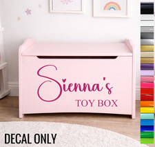 Personalised toy box - toy,