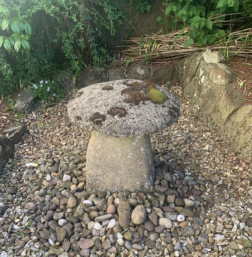 Antique stone garden - antique,