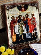 Four saints named - four, john