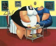 Sarah Jane Szikora - Big Bettys - Mounted Print - Limited Edition No. 126/495