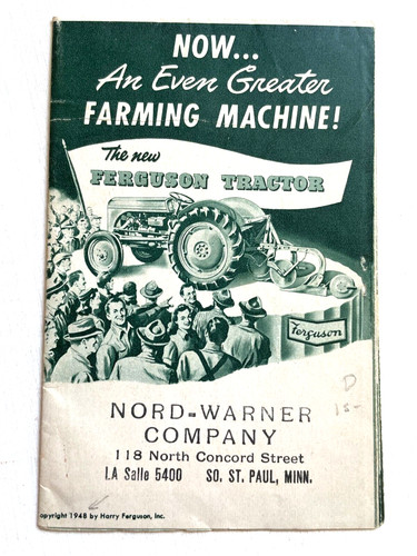 1948 ferguson tractor - ferguson,