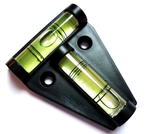 Cross spirit level bubble - cross,