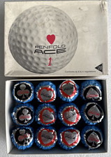 Penfold Ace 1 Golf Balls - Vintage Box of 12 Balls - 1-62 Size - All New Sealed