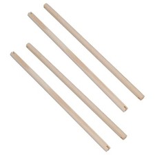 4PK Wooden Bird Perch Canary