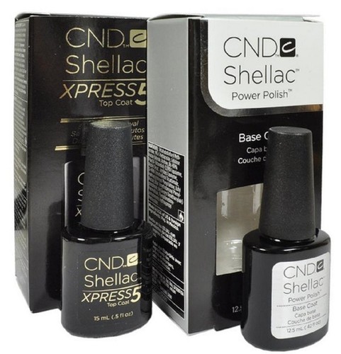 Cnd shellac xpress5 top coat - cnd,