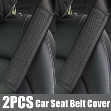 Black Car Seat Belt Cover Pad