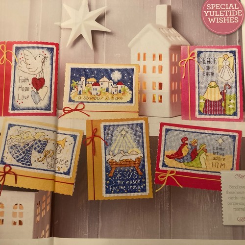 Nativity scene cards angel