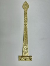 Solid brass strap - strap, hinge