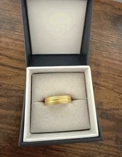 solid pure 22ct gold men’s
