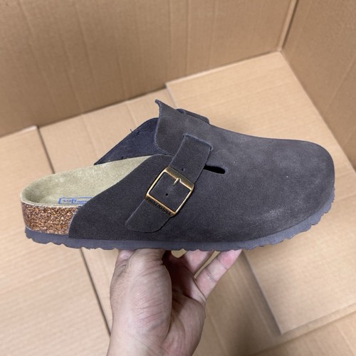 Birkenstock boston clogs dark - boston,