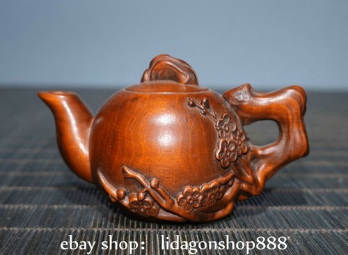Old chinese boxwood hand - 3",