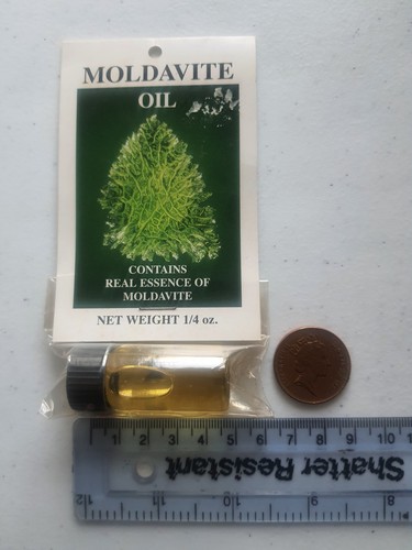 Moldavite oil contains real - oil,