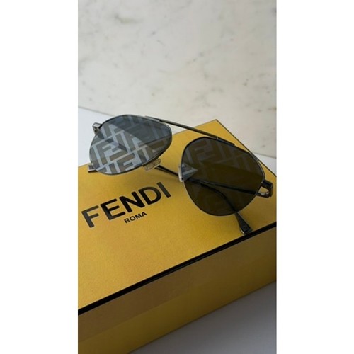 New fendi fe40061u silver logo - fendi,