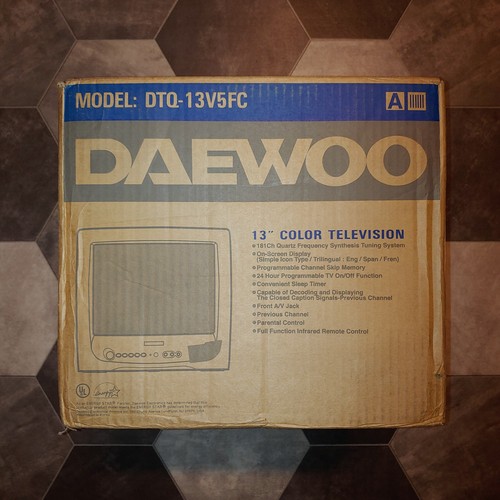 Daewoo crt dtq 13v5fc - daewoo, dtq-13v5fc