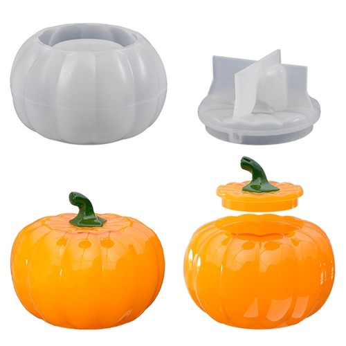 Silicone resin mold - with, lid