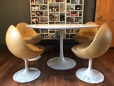 Original 1960s 70s Chairs Venus Tulip vintage retro