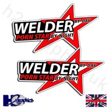Funny Welder Stickers Decals