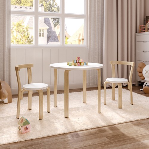 White round kids table - kids,