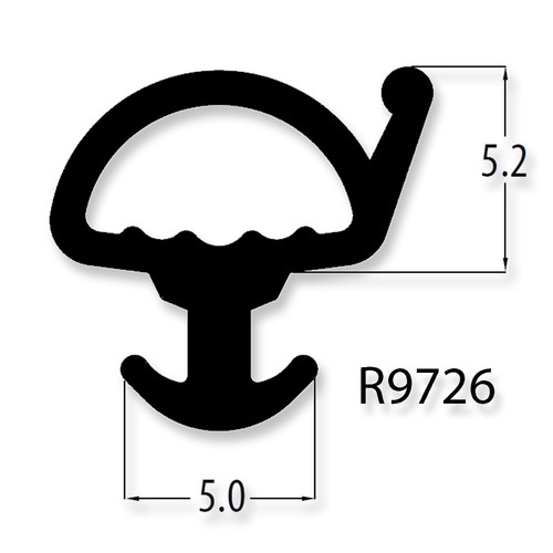 Black bubble flipper upvc - bubble,