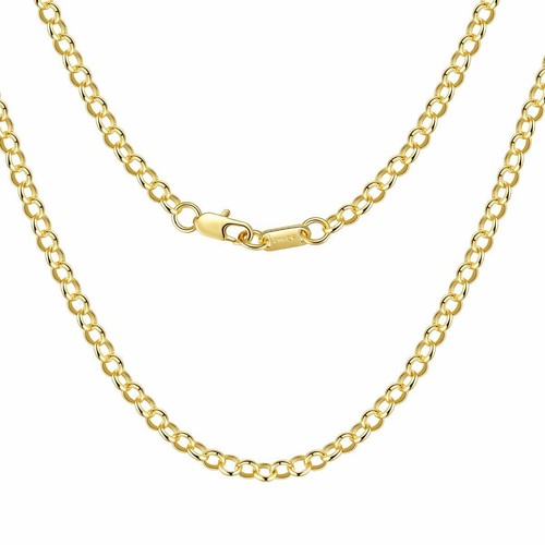Ladies necklace gold plated - ladies,