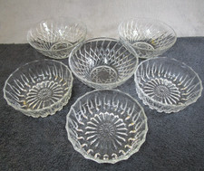 6 Lovely Vintage Small Glass
