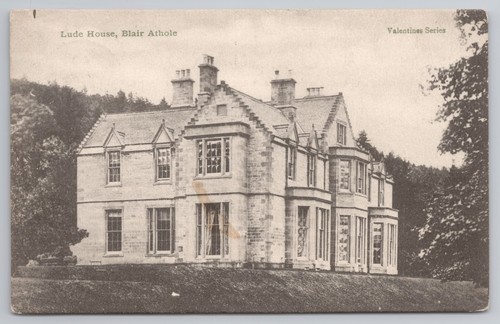 Blair atholl postcard lude - postcard,,