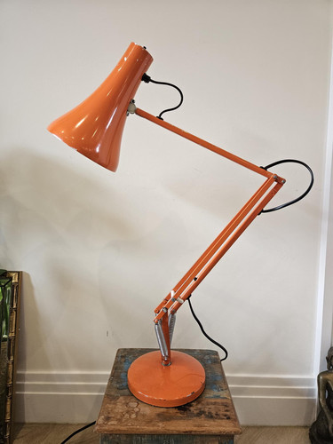 Vintage orange anglepoise lamp - anglepoise,