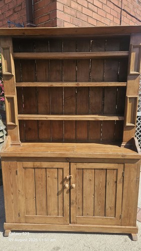 Antique pine dresser - antique,