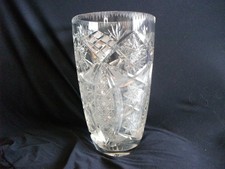 Large Vintage Heavy Crystal