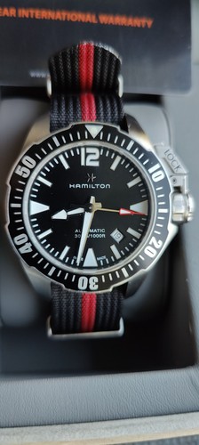 Hamilton khaki navy frogman - navy,