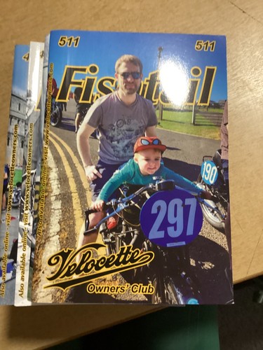 Fishtail 511 velocette owners - fishtail,