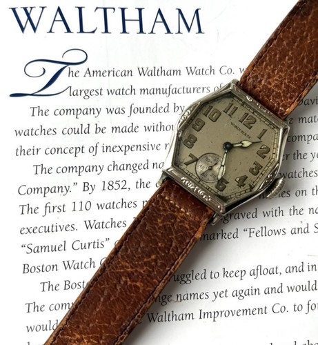 Waltham manual wind - waltham,