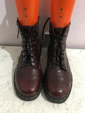 Dr martens size UK 6.5 oxblood womens vegan boots shoes Doc martins - PG