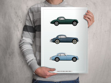 POSTER - JAGUAR XK EVOLUTION -