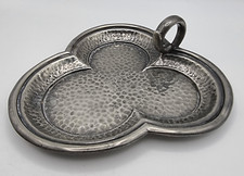 Craftsman Hammered Pewter Tray