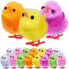 12 Multicoloured Easter Chicks
