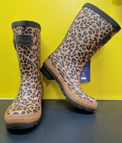 Joules molly welly leopard - welly,