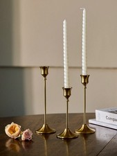 1/3pcs Brass Gold Black Metal