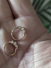 Rose Gold. 16 Gauge Prong Set