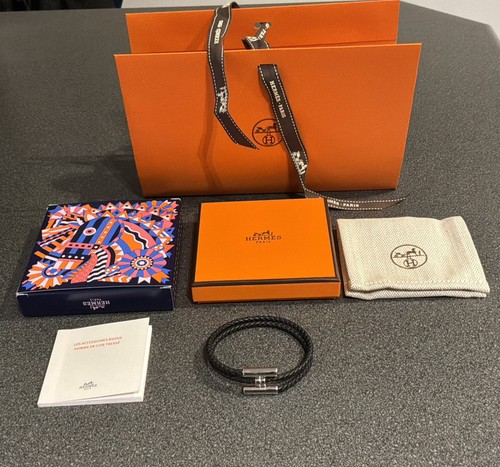Hermes tournis tresse bracelet - hermes,