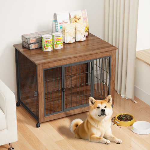 Dog crate furniture - 38.6",