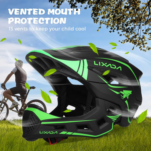 Bike full face - helmet, sports