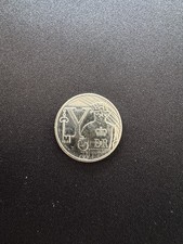 10p Ten Pence Coin Letter Y