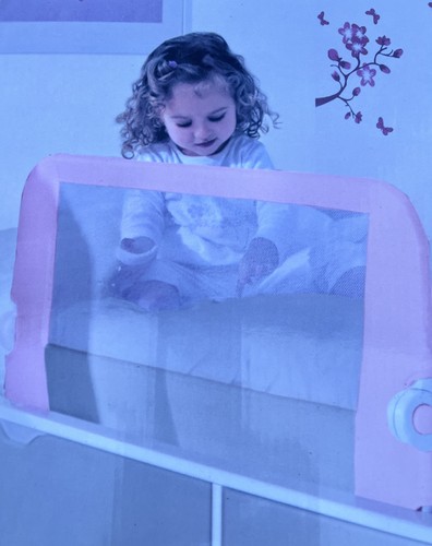 Lindam easy fit pink folding - easy,